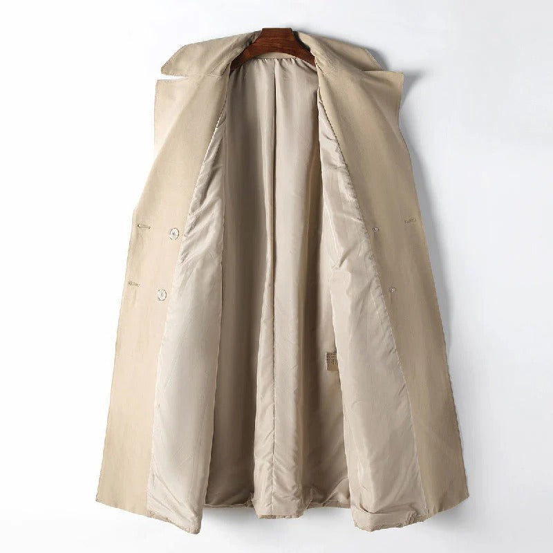 Fall Quilted Belted Coat
