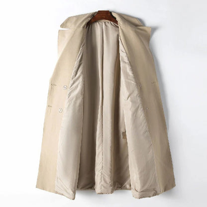Fall Quilted Belted Coat