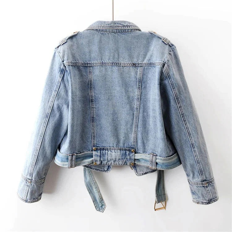 Fall Structured Denim Jacket