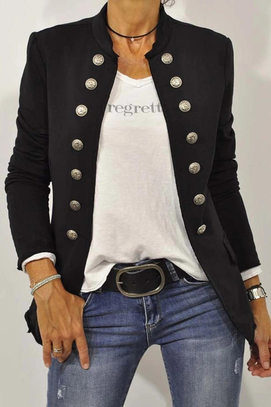 Double Row Button Jacket