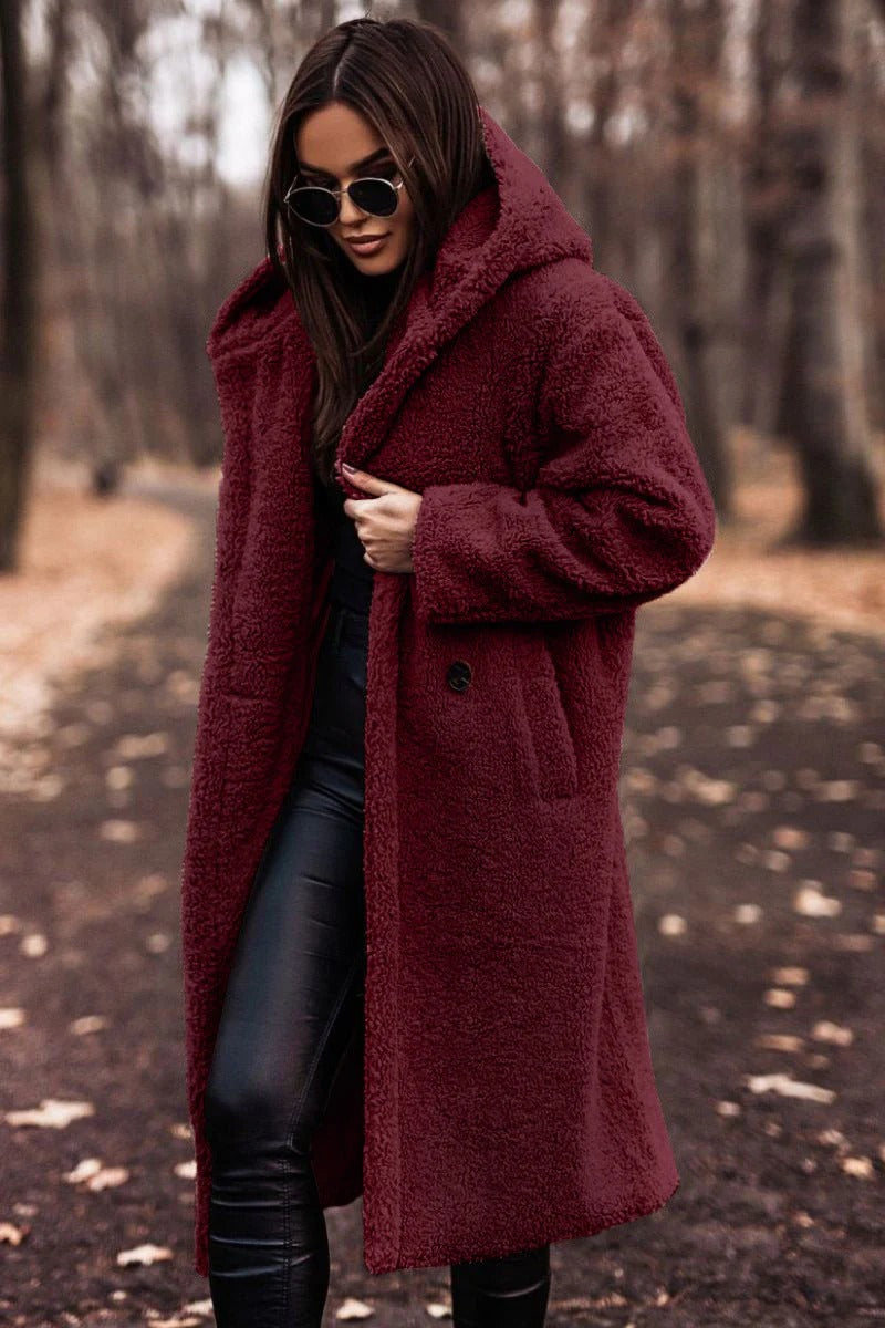 Fall Longline Textured Overcoat