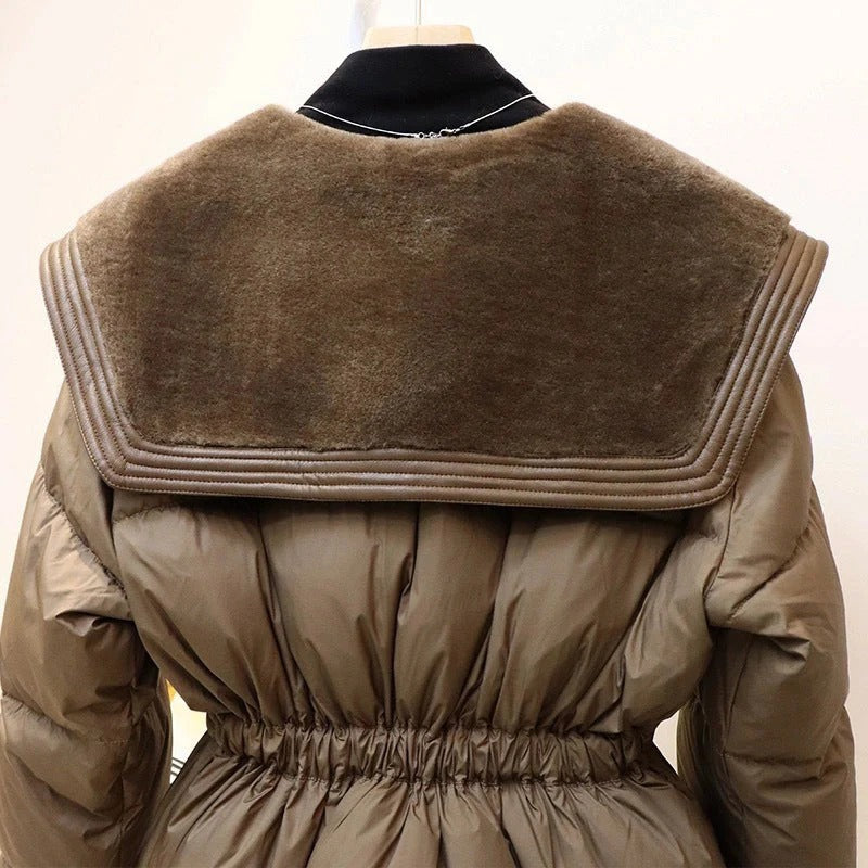 Fall Belted Down Jacket
