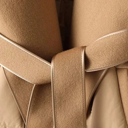 Fall Belted Down Coat