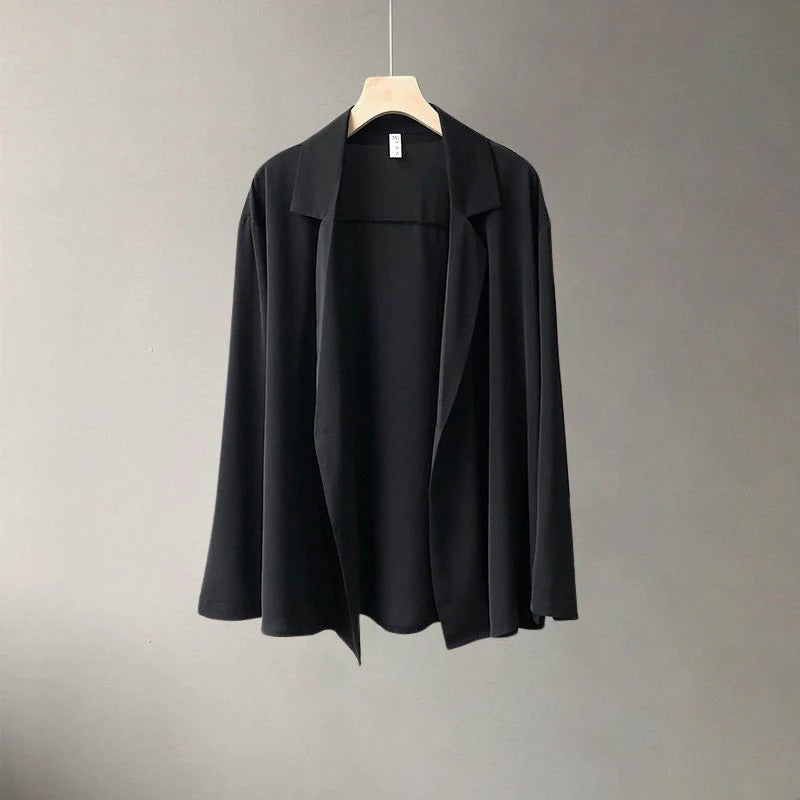 Relaxed Double-Breasted Blazer