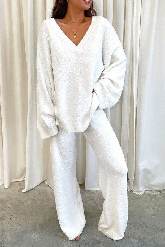 V-Neck Lounge Set