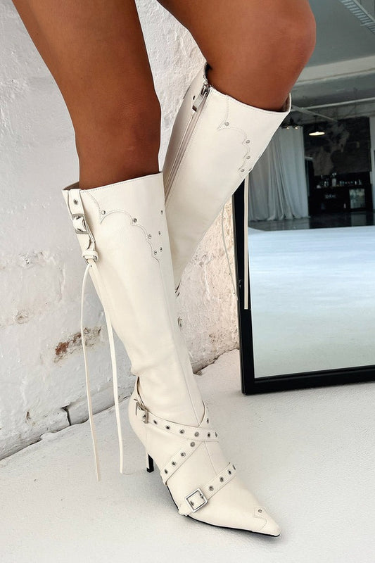 Fall Studded Tall Boots