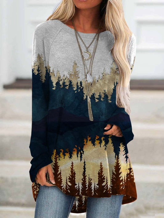 Fall Horizon Forest Top