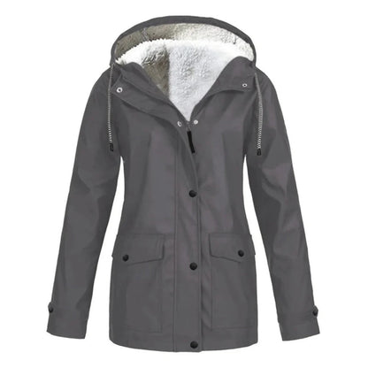 Fall Hooded Short Jacket