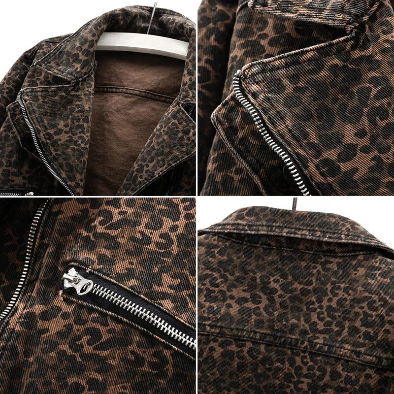 Fall Leopard Print Jacket