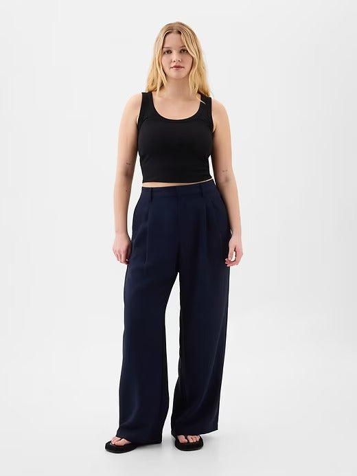 Wide-Leg Oblt Trousers