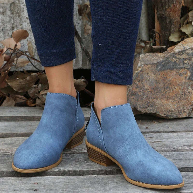 Fall Minimal Cut Ankle Boots