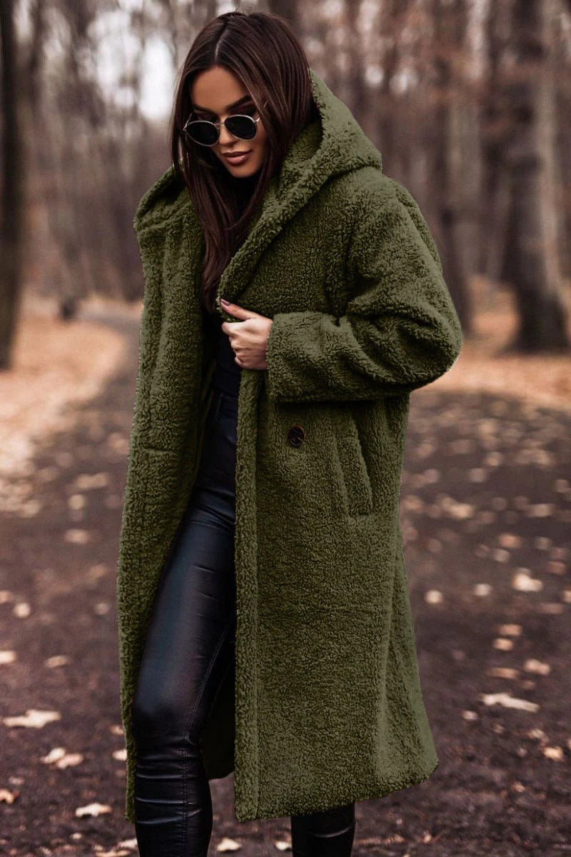 Fall Longline Textured Overcoat