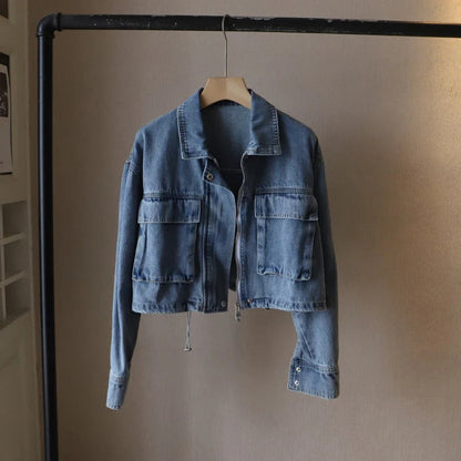 Fall Utility Denim Jacket