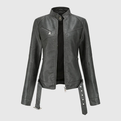 Fall Belted Moto Jacket