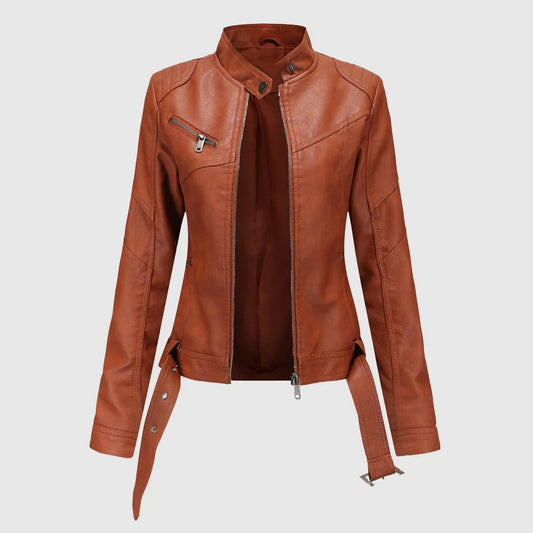 Fall Belted Moto Jacket