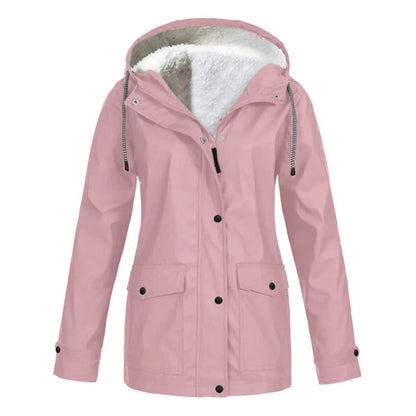 Fall Hooded Short Jacket