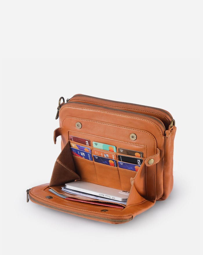 Iris™ – Deluxe Organizer Shoulder Bag