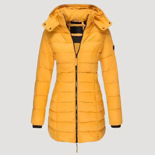 Quilted Longline Puffer Jacket