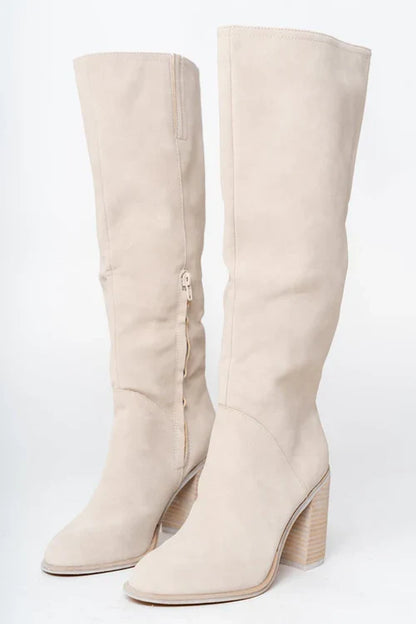 Tall Block Heel Boots