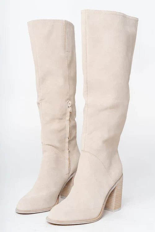 Tall Block Heel Boots