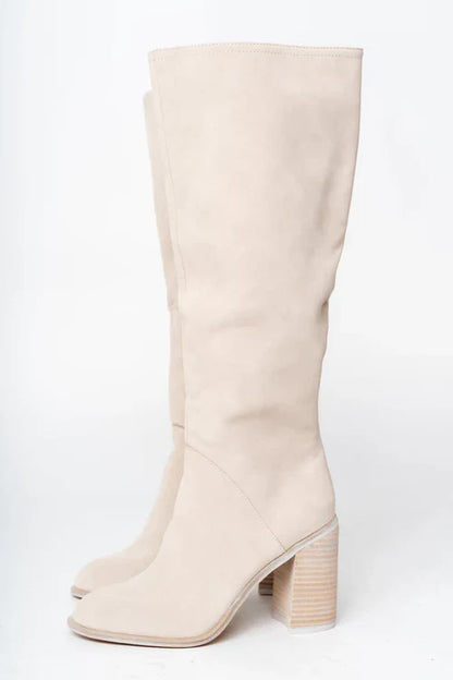 Tall Block Heel Boots